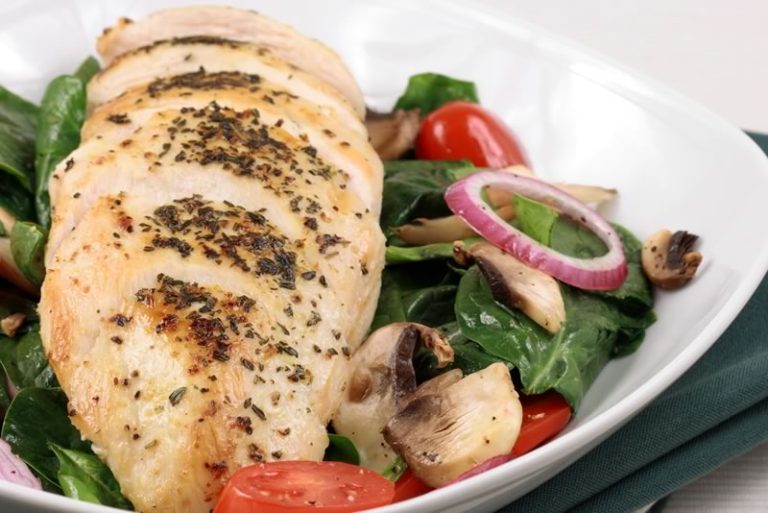 Garlic Spinach Chicken